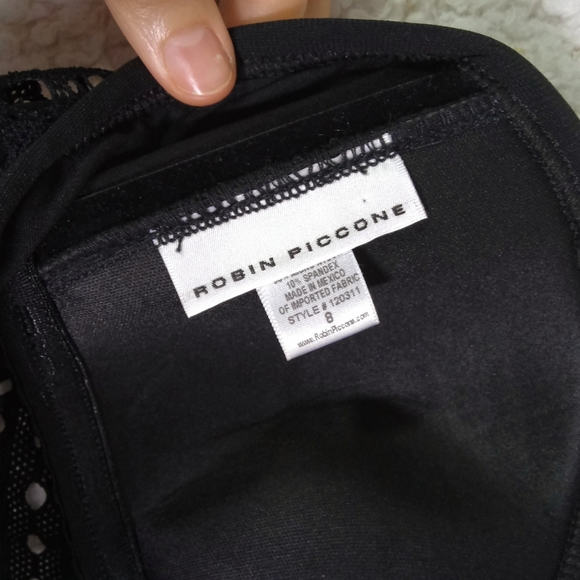 SOLD: 8 Robin Piccone Crochet Swimsuit 1pc - Picture 13 of 13